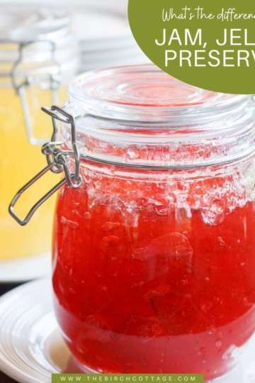Learn the difference between jam, jelly and preserves. Hint: it has to do with the amount of fruit in the final product.